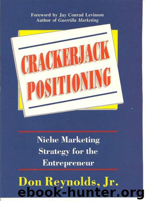 CRACKERJACK POSITIONING by Don Reynolds Jr