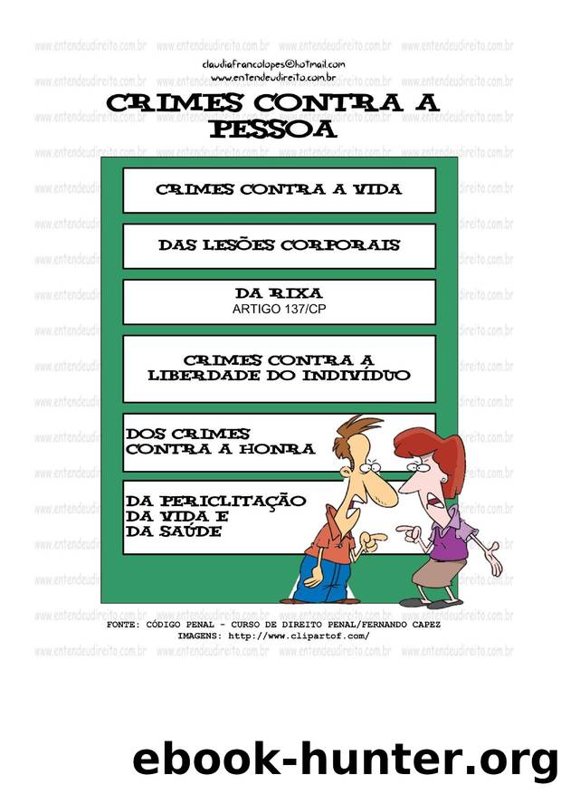 CRIMES CONTRA A PESSOA by CAU