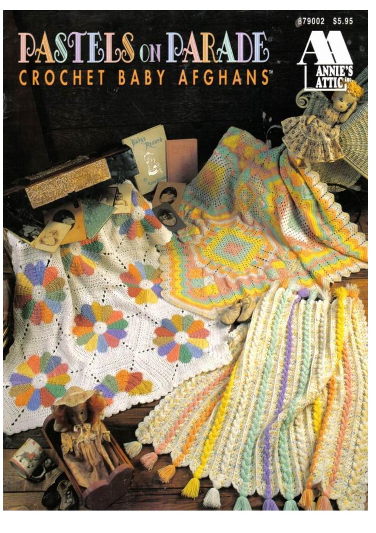 CROCHET - Annie's Attic - Pastels on Parade by Meg Allcock