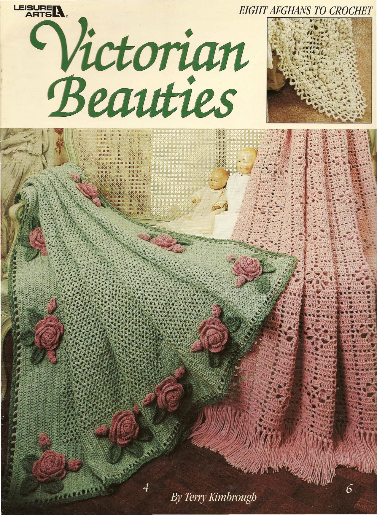 CROCHET - Leisure Arts - Victorian Beauties Crochet Afghans by GOOD