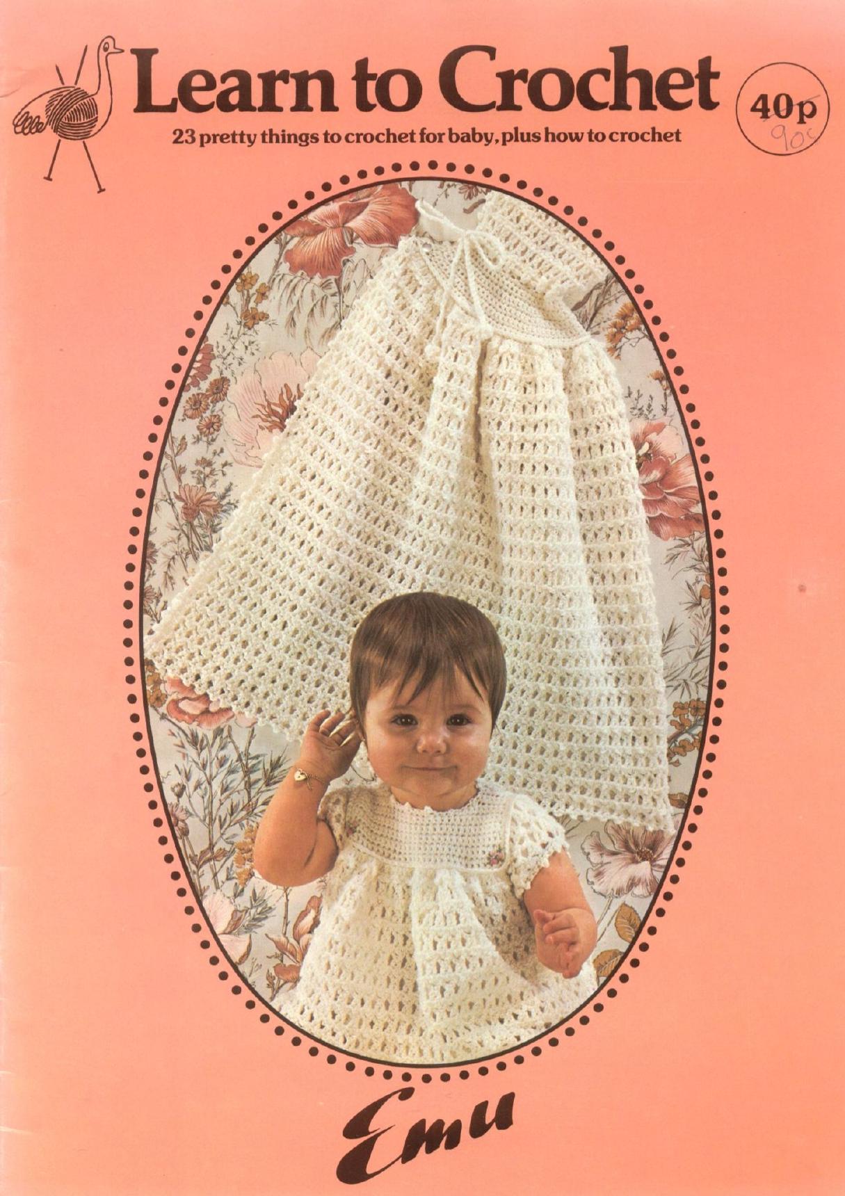 CROCHET - emu by Learn to crochet (23 pretty things for baby)