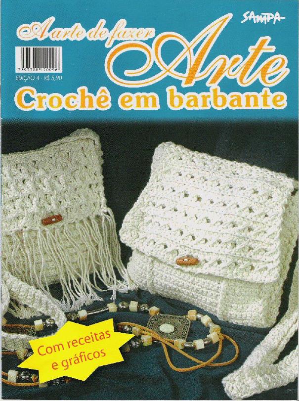 CROCHET by Arte de fazer arte nº 04 croche em barbante