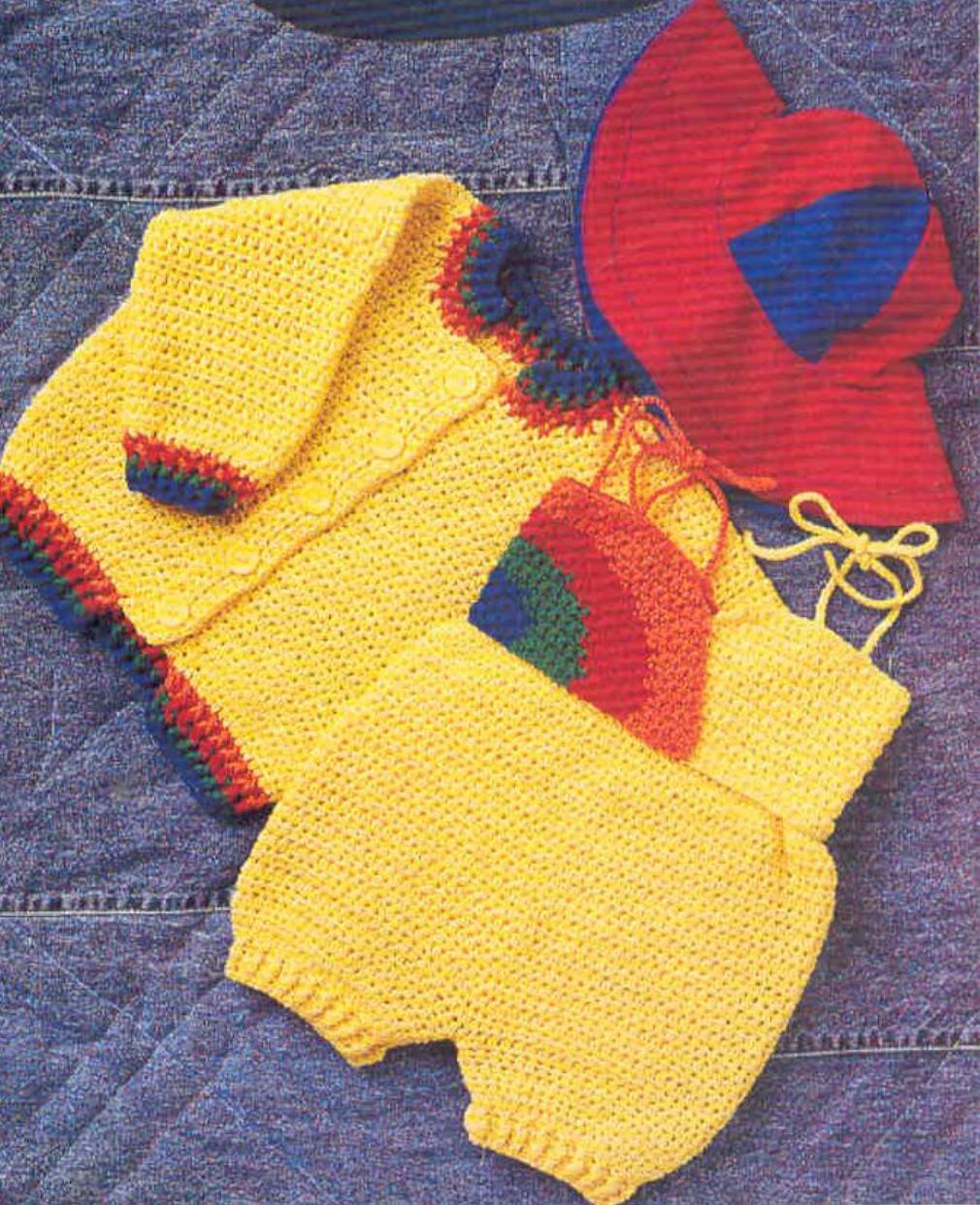 CROCHET by Baby Bloomers & sweater