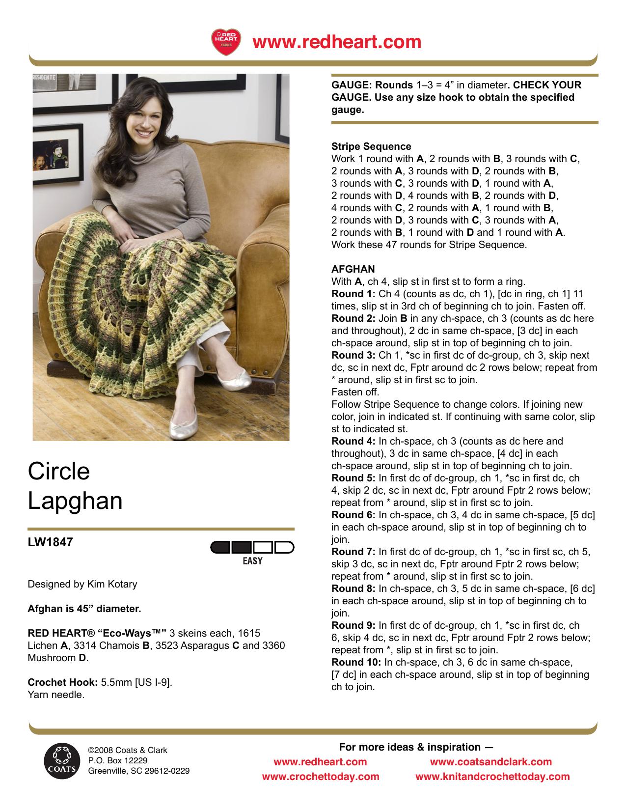 CROCHET by Circle Lapghan