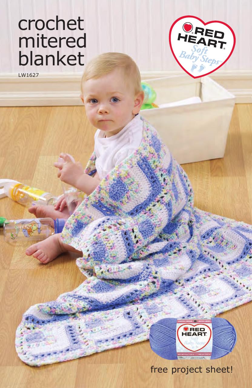 CROCHET by Crochet Mitered Blanket