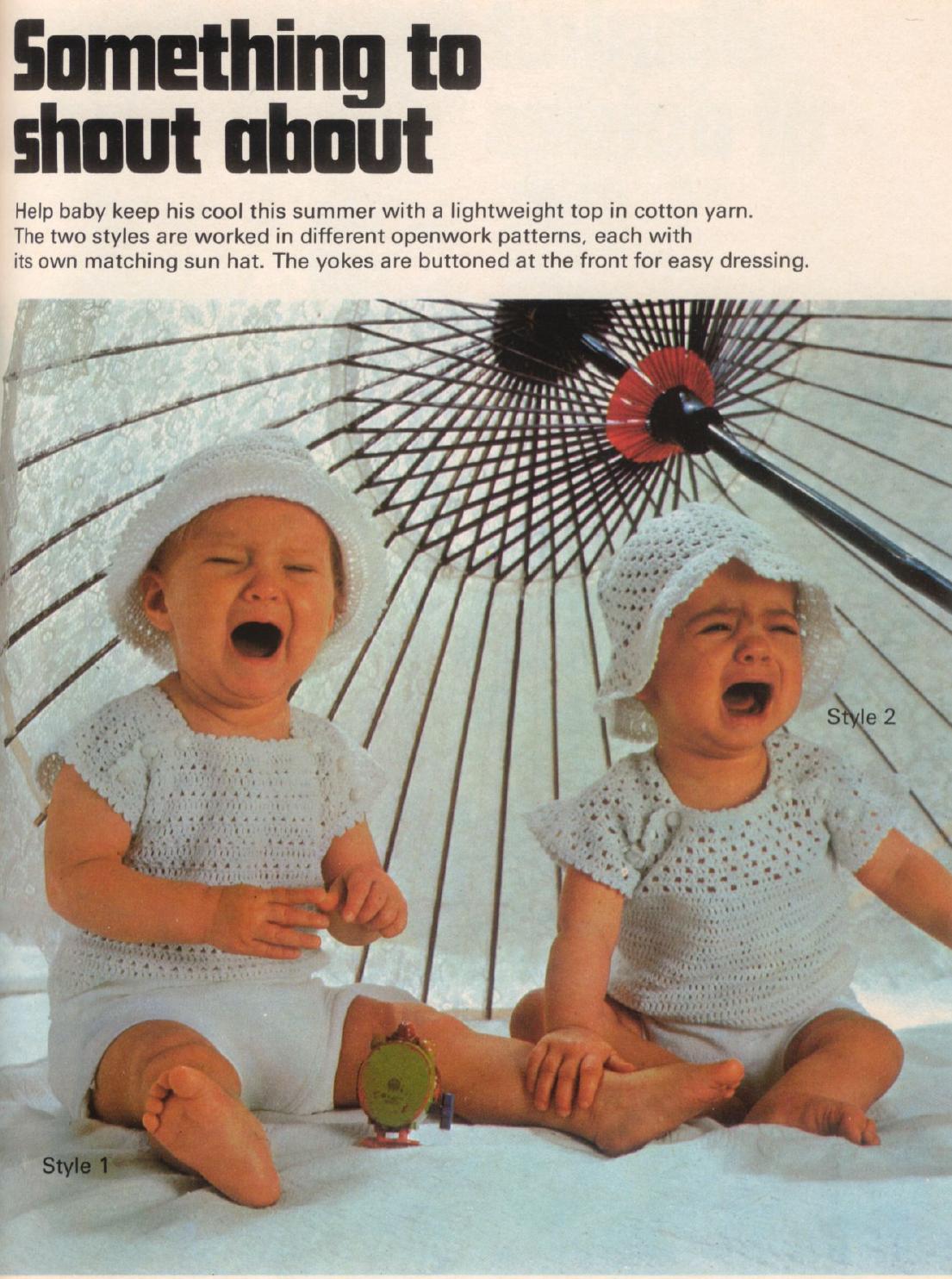 CROCHET by Something to shout about (baby cotton)