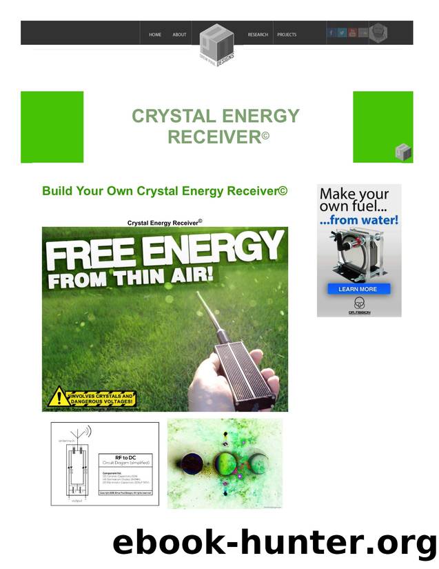 CRYSTAL ENERGY RECEIVER 13 PGS by Unknown