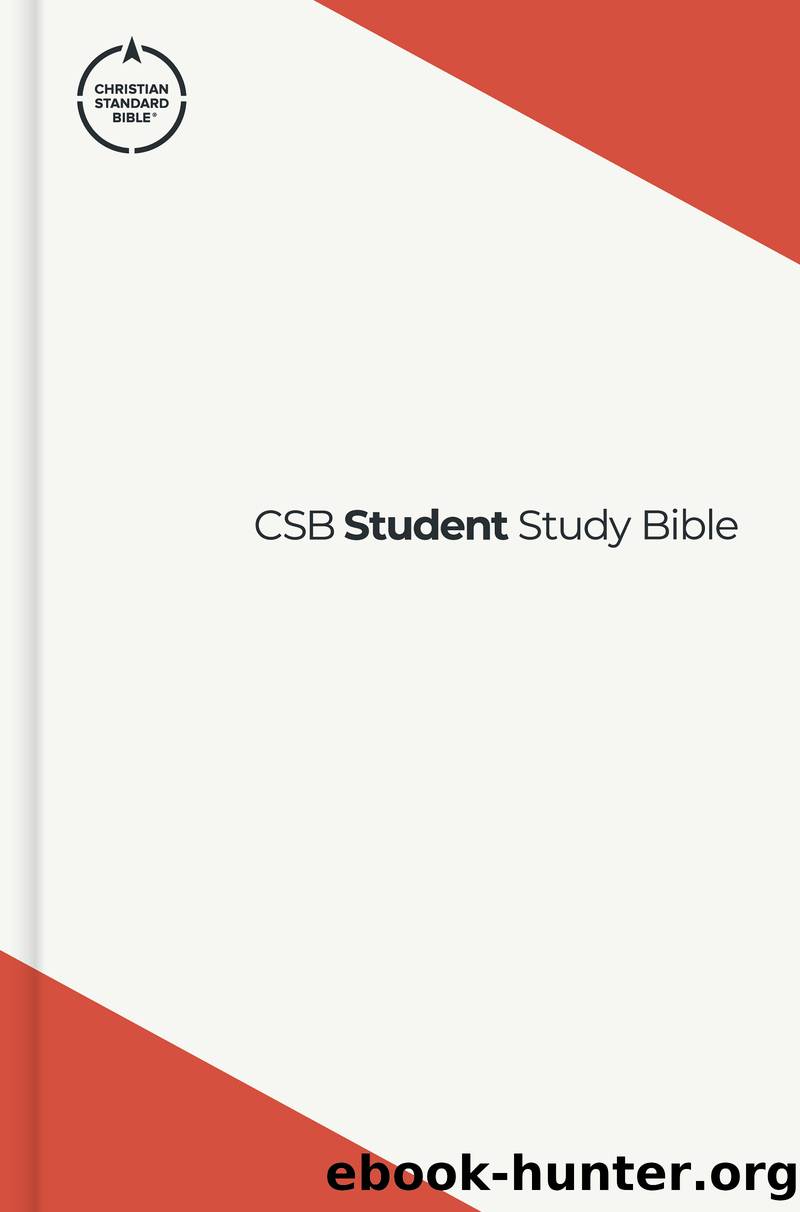 CSB Student Study Bible by CSB Bibles by Holman;