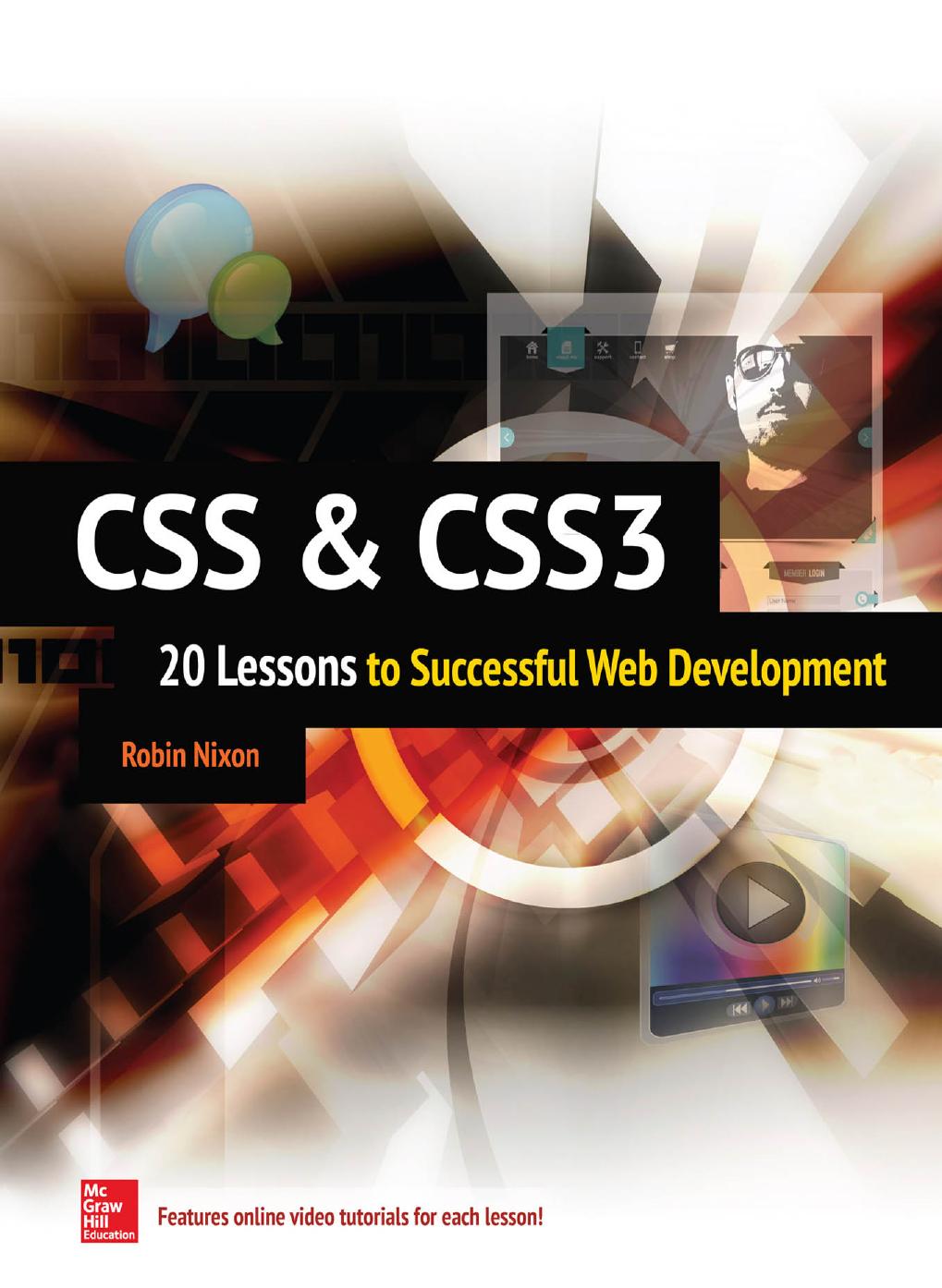 CSS & CSS3: 20 lessons to successful web development by Robin Nixon
