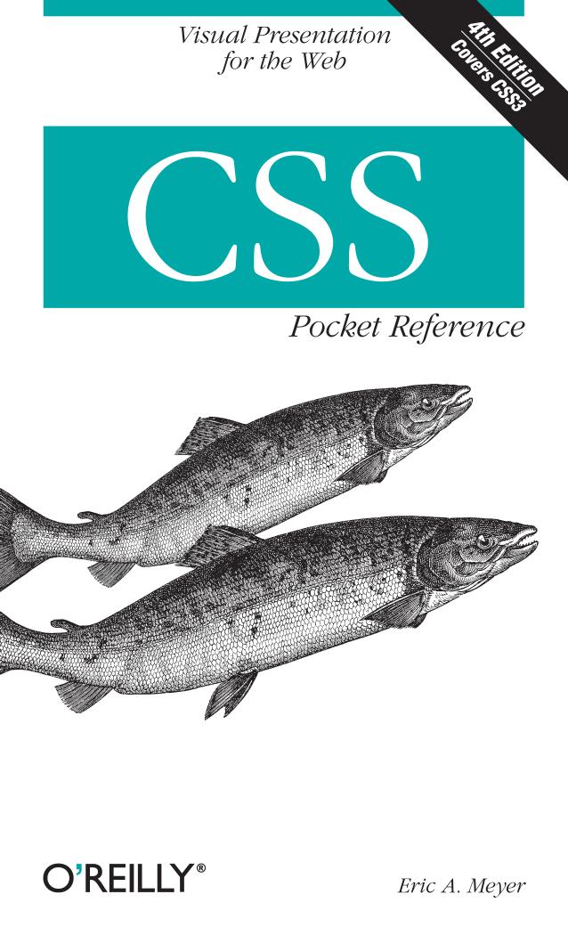 CSS Pocket Reference by Eric A. Meyer