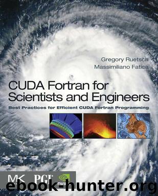 CUDA Fortran for Scientists and Engineers by Massimiliano Fatica & Gregory Ruetsch
