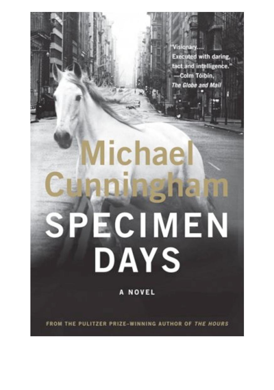CUNNINGHAM MICHAEL - SPECIMEN DAYS (EN) (PDF).pdf by Octavian