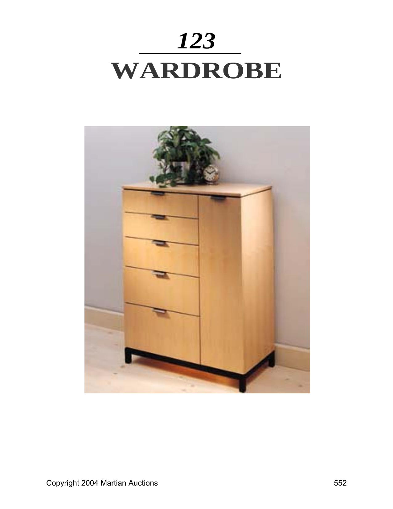 Cabinet by Wardrobe
