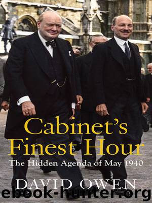 Cabinet's Finest Hour by Owen David;