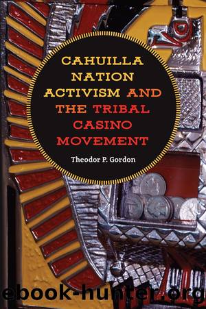 Cahuilla Nation Activism and the Tribal Casino Movement by Theodor P Gordon