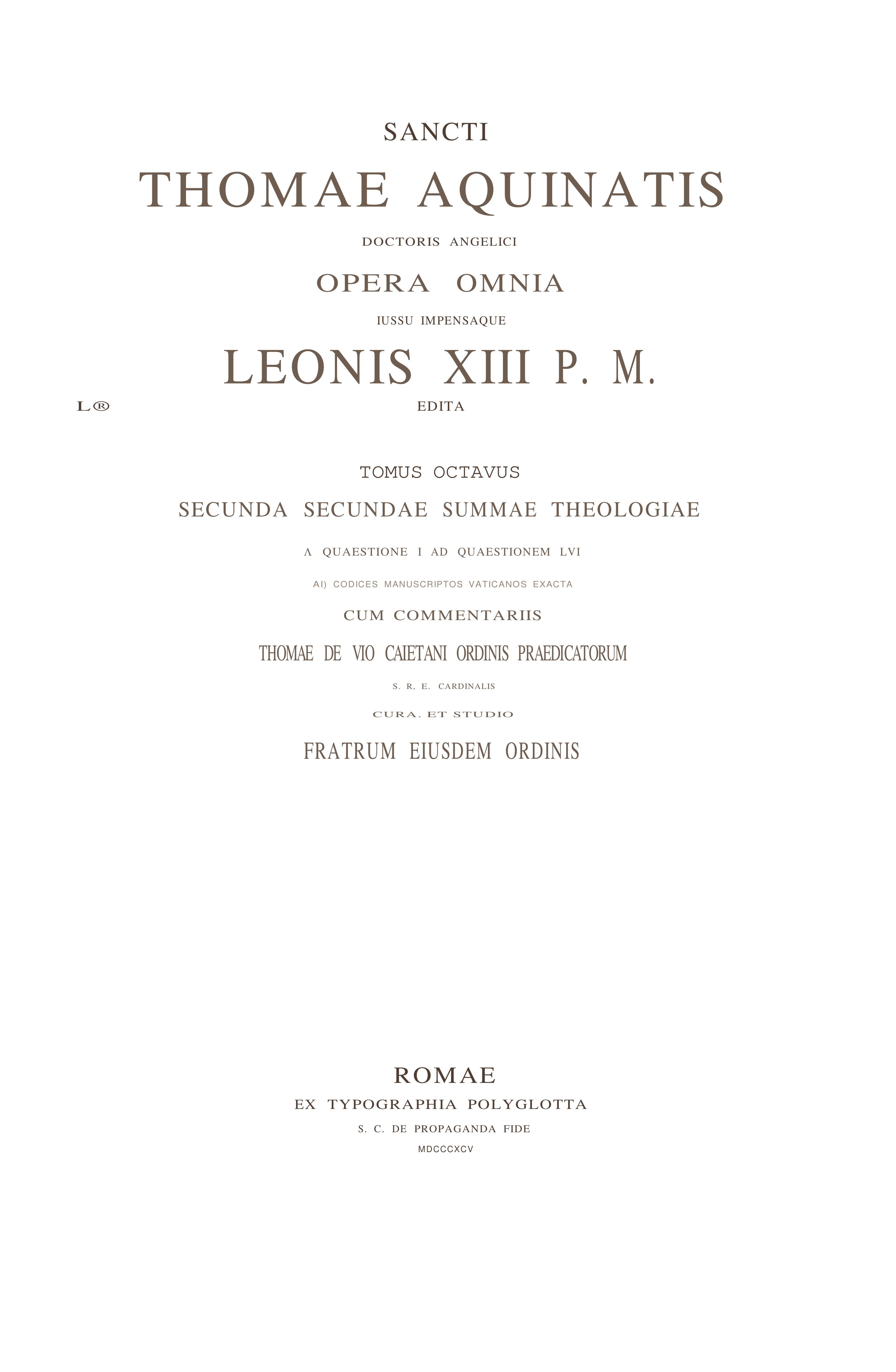 Cajetan on ST II-II q1-56.pdf by Unknown