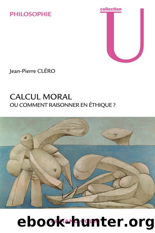Calcul moral by Cléro Jean-Pierre
