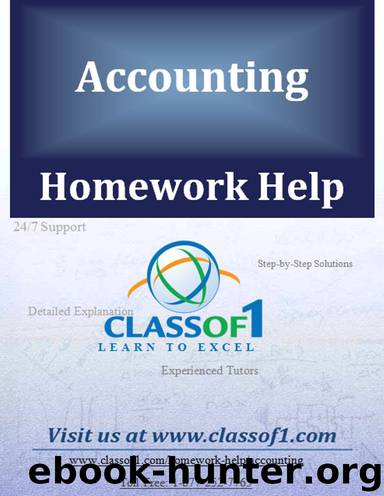 Calculation NPV, IRR, MIRR, payback, and Discounted Payback by Homework Help classof1.com
