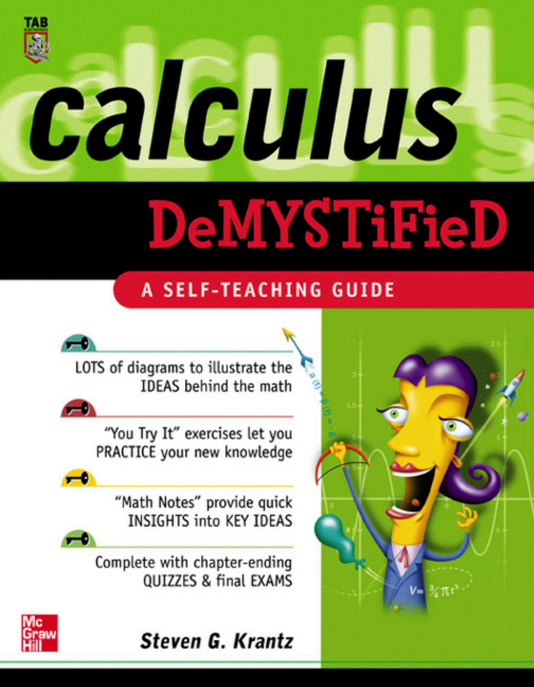 Calculus Demystified by Krantz