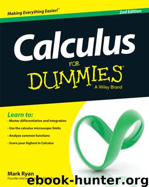 Calculus For Dummies by Mark Ryan