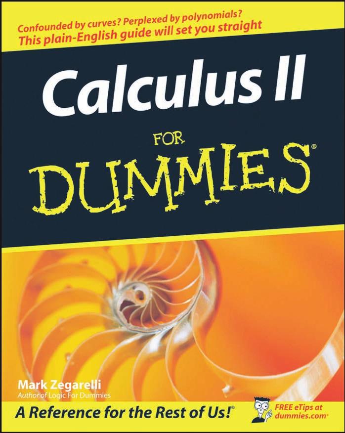Calculus II for Dummies by Unknown