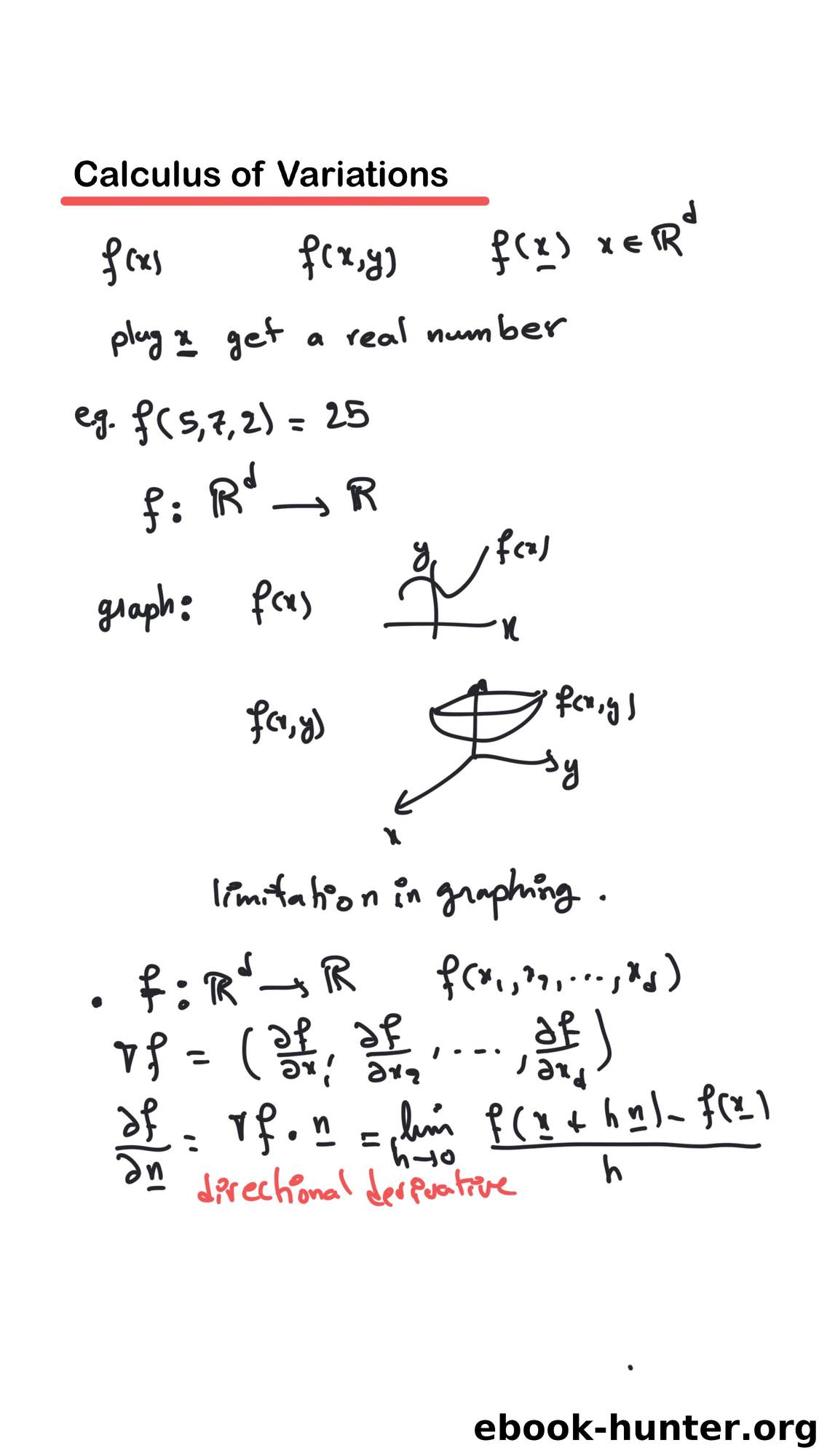 Calculus of Variations by Unknown