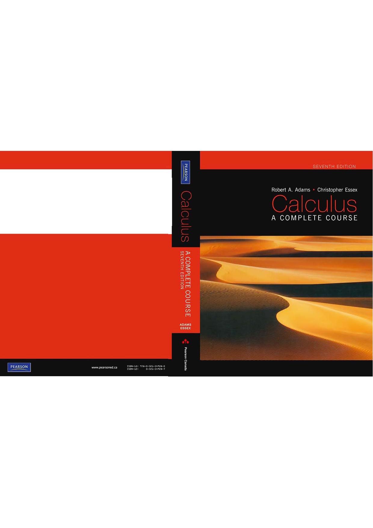 Calculus: a Complete Course Plus MyMathLab Global 24 Months Student Access Card by Robert A. Adams Christopher Essex