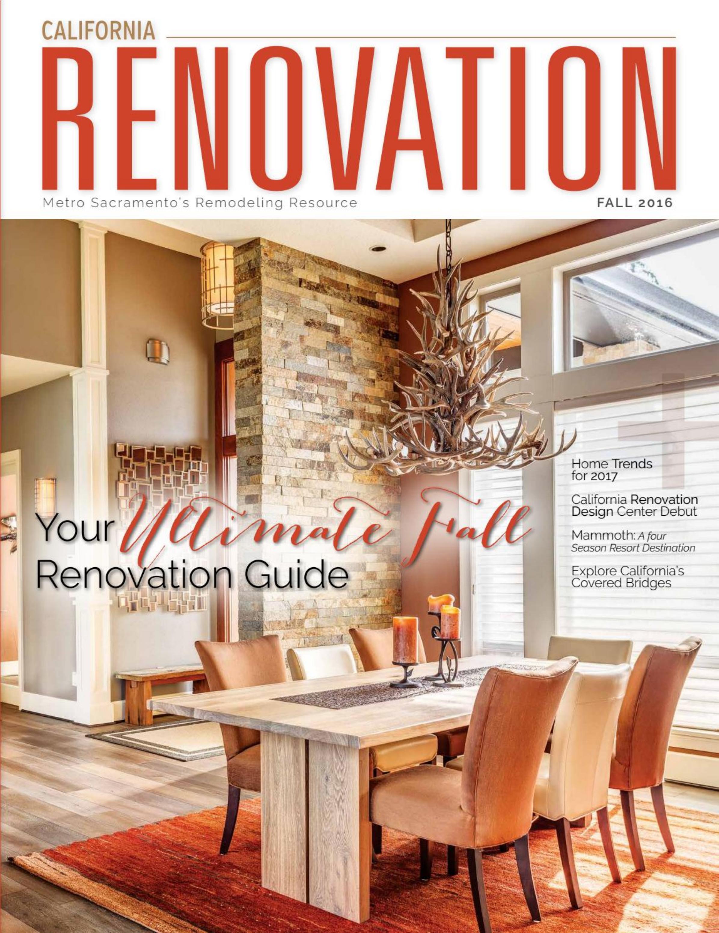 California Renovation Magazine - Fall 2016 by Unknow