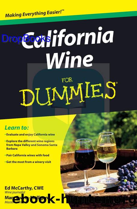 California Wine for Dummies ISBN by 0470376074 DropBooks APP