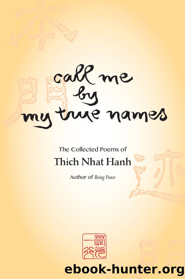 Call Me by My True Names by Thich Nhat Hanh
