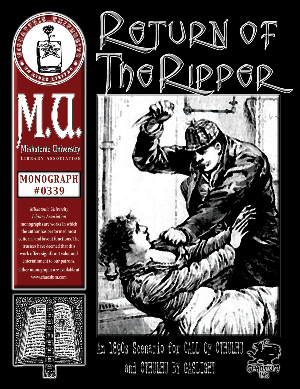 Call of Cthulhu - 1890 by Return Of The Ripper
