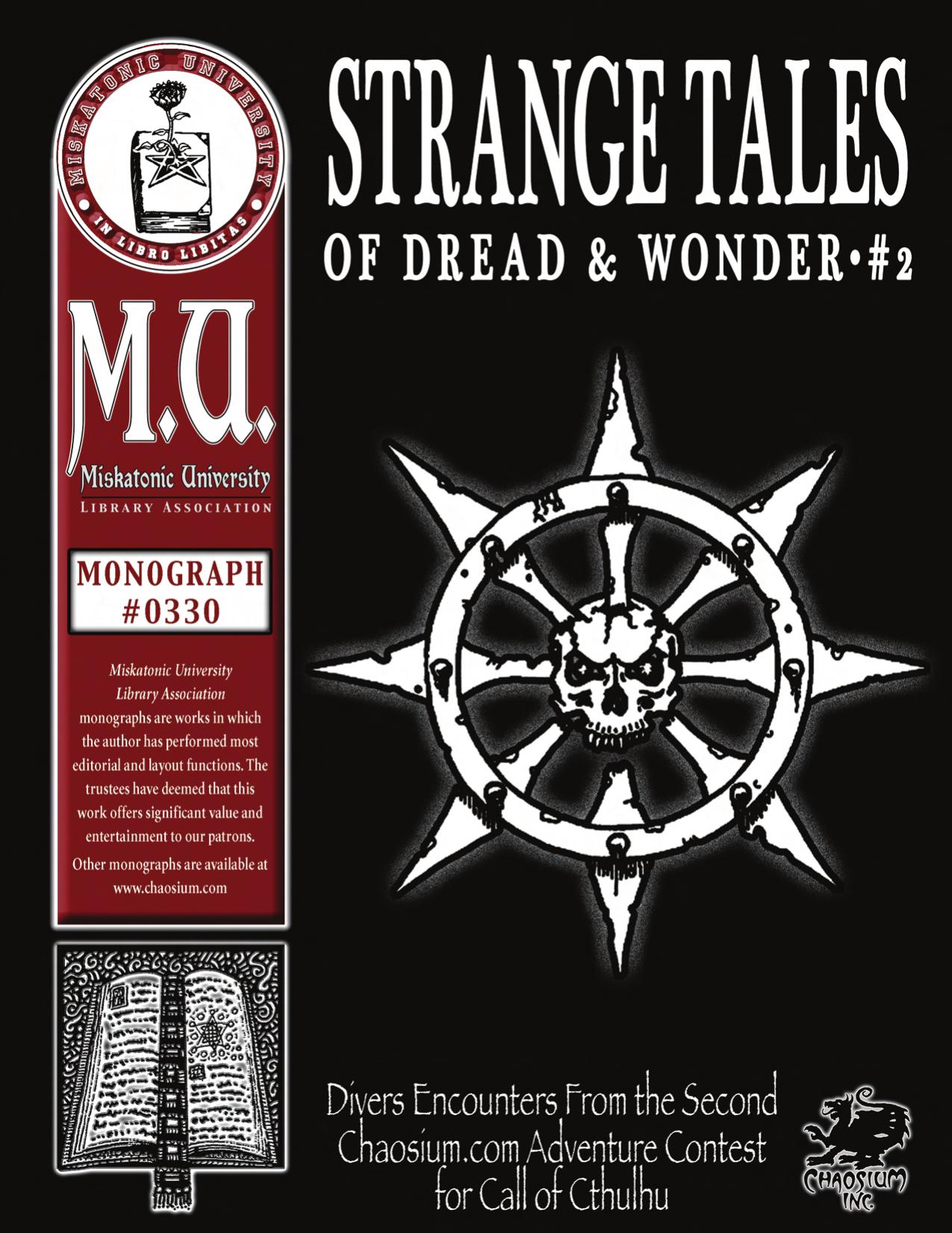 Call of Cthulhu - Strange Tales of Dread & Wonder #2 by 330