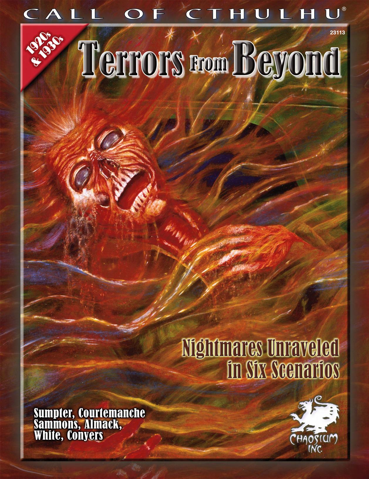 Call of Cthulhu RPG (1920s+1930s) by Terror from Beyond (23113)