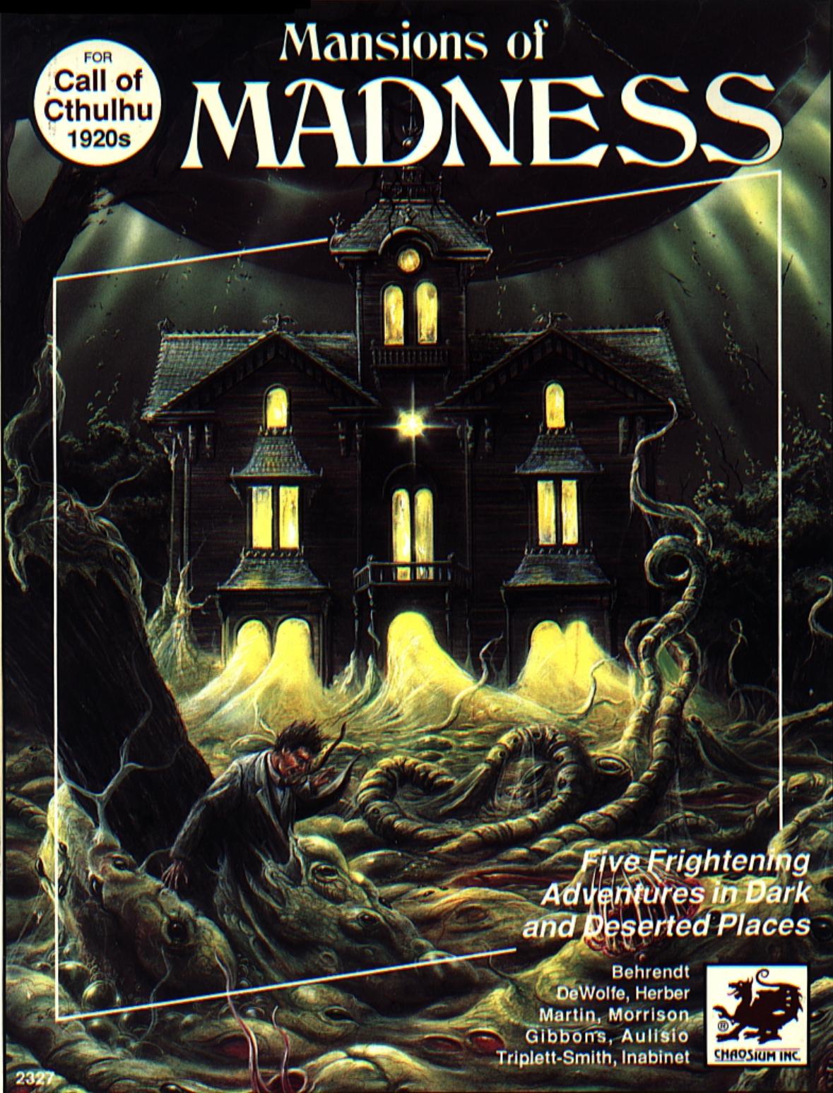 Call of Cthulhu RPG - Adventure (1920s) by Mansions of Madness (2327) (MQ)
