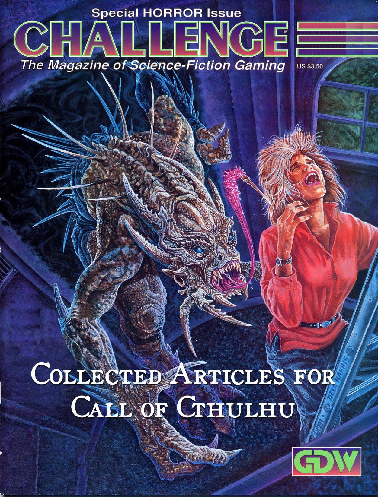 Call of Cthulhu by Challenge Magazine Omnibus