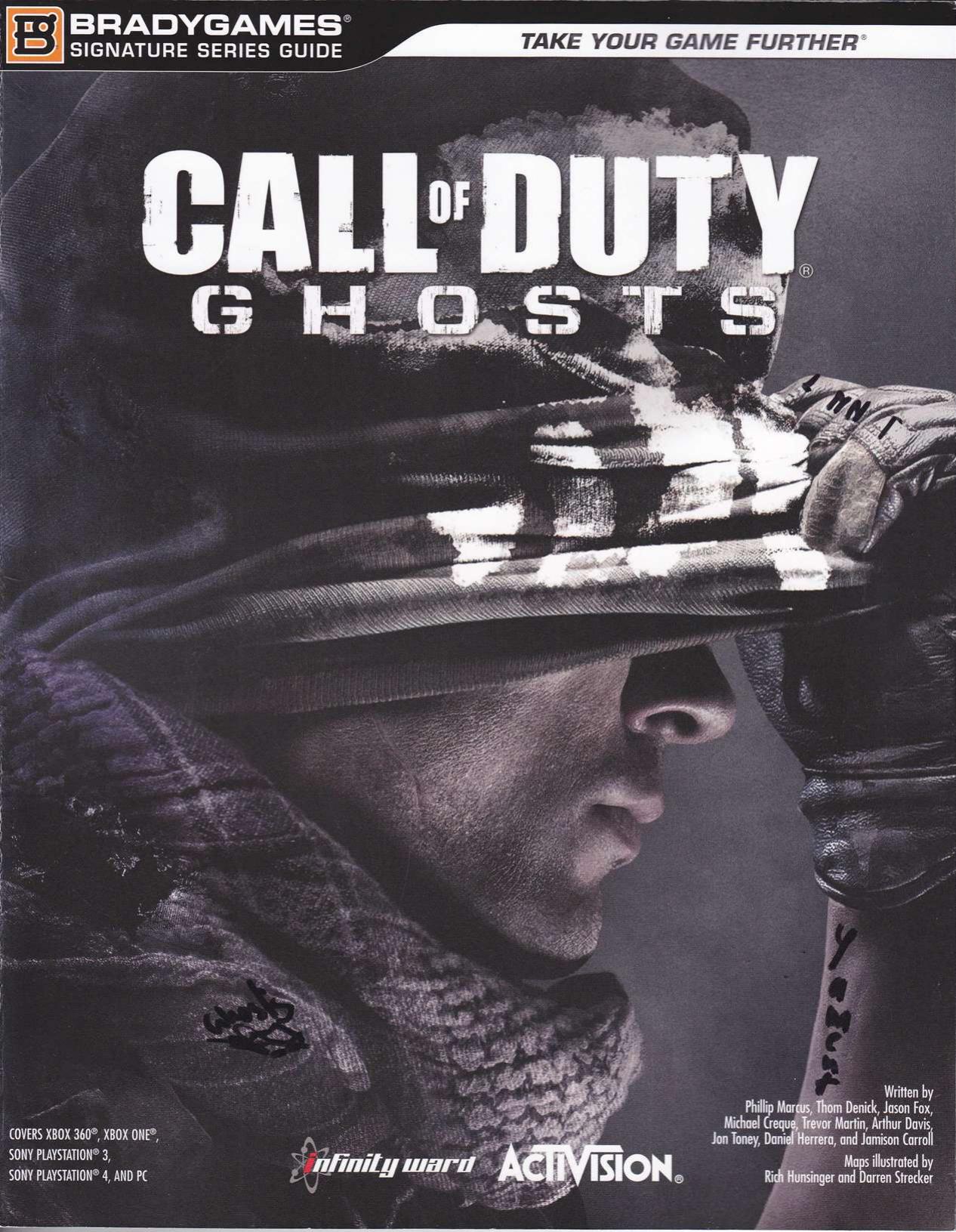 Call of Duty Ghosts by BRADYGAMES Game Guide