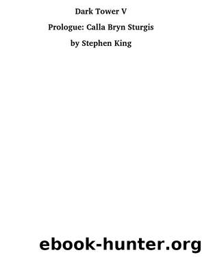 Calla Bryn Sturgis by Stephen King