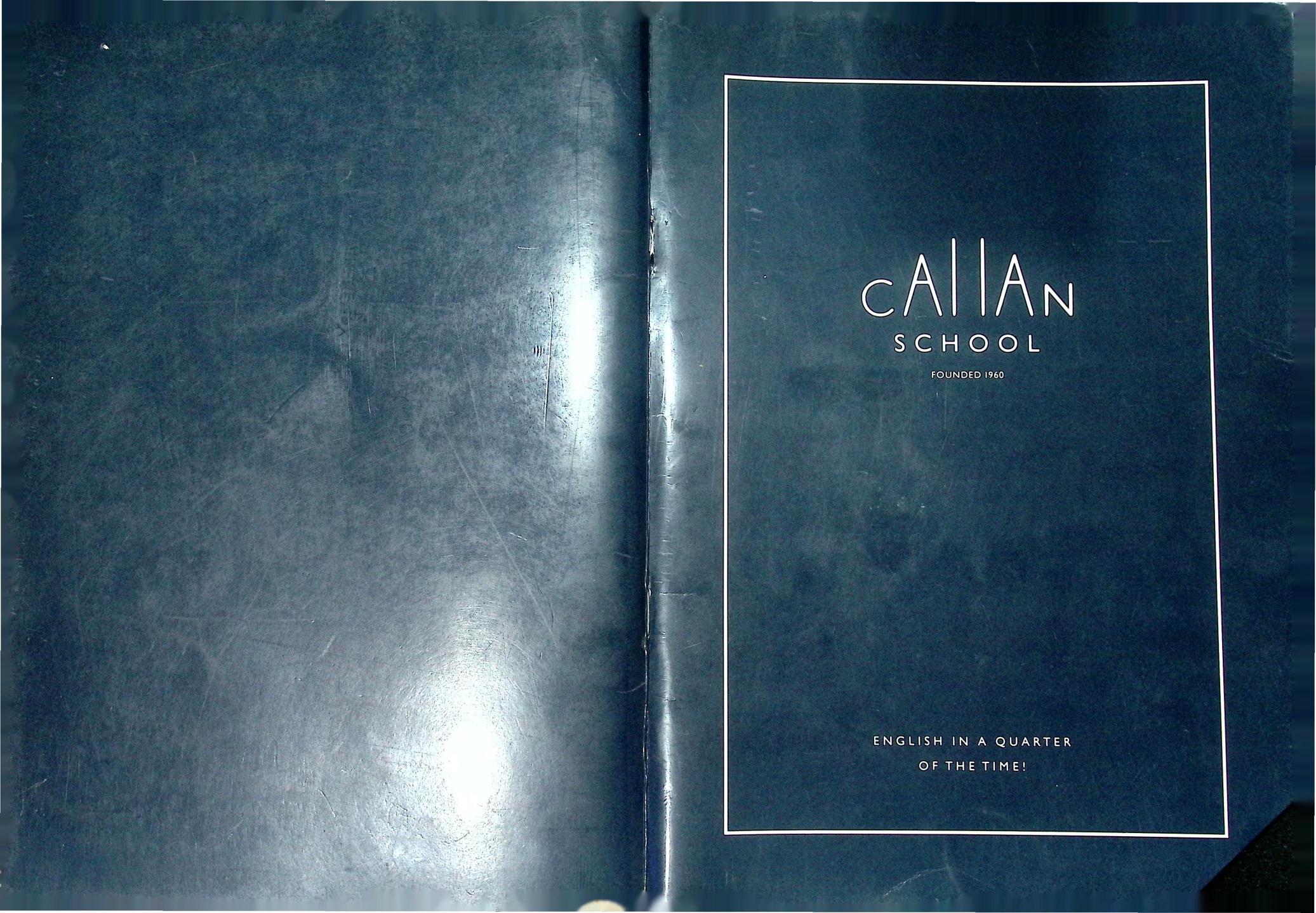 Callan School Brochure by Robin Callan