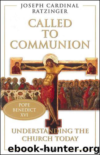 Called To Communion by Ratzinger Joseph Cardinal