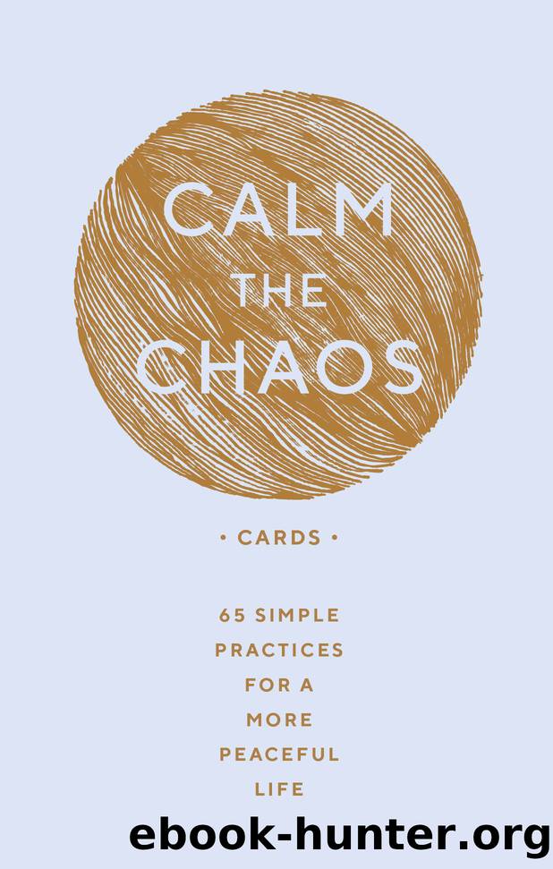Calm the Chaos Cards by Nicola Ries Taggart