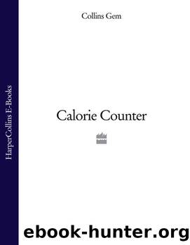Calorie Counter (Collins Gem) by Collins UK