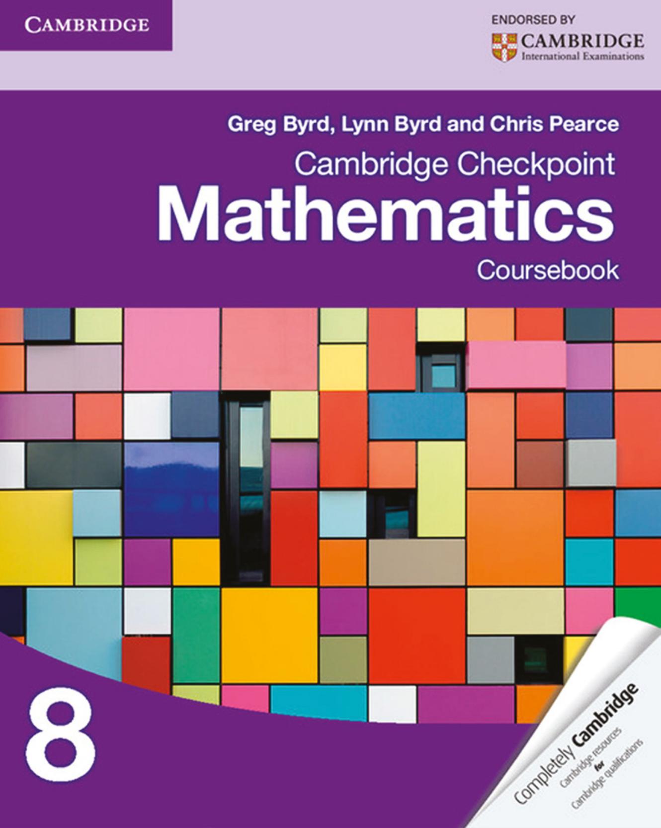 Cambridge Checkpoint Mathematics Coursebook 8 by Greg Byrd; Lynn Byrd; Chris Pearce