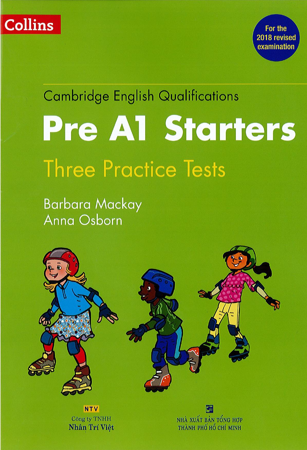 Cambridge English Qualifications â Practice Tests for Pre A1 Starters by Collins
