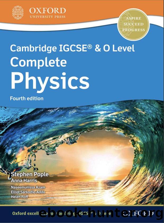 Cambridge IGCSEÂ® & O Level Complete Physics Student Book Fourth Edition by Stephen pople Pople Anna Harris