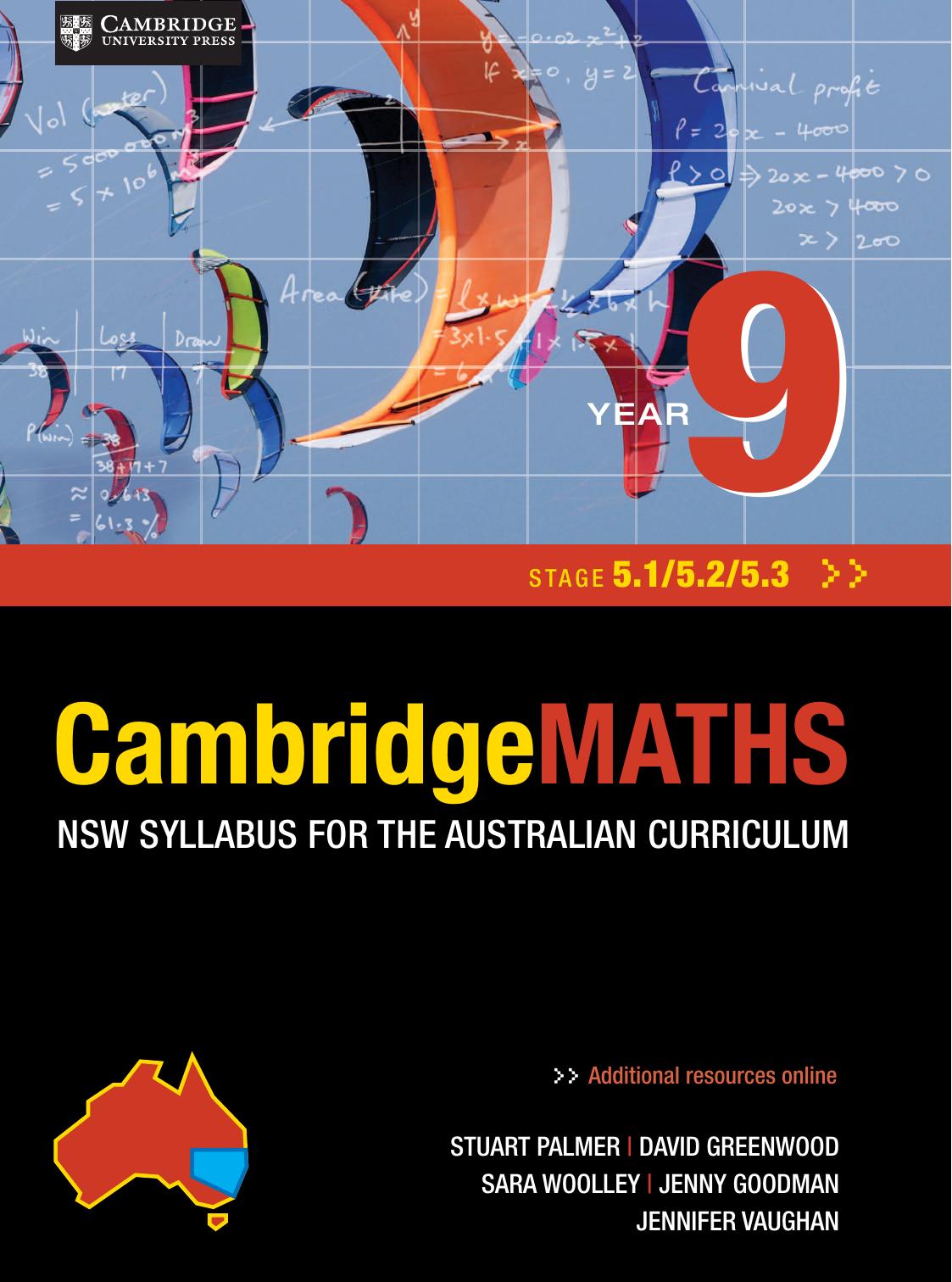 Cambridge Mathematics NSW Syllabus for the Australian Curriculum Year 9 5.1, 5.2 and 5.3 by unknow