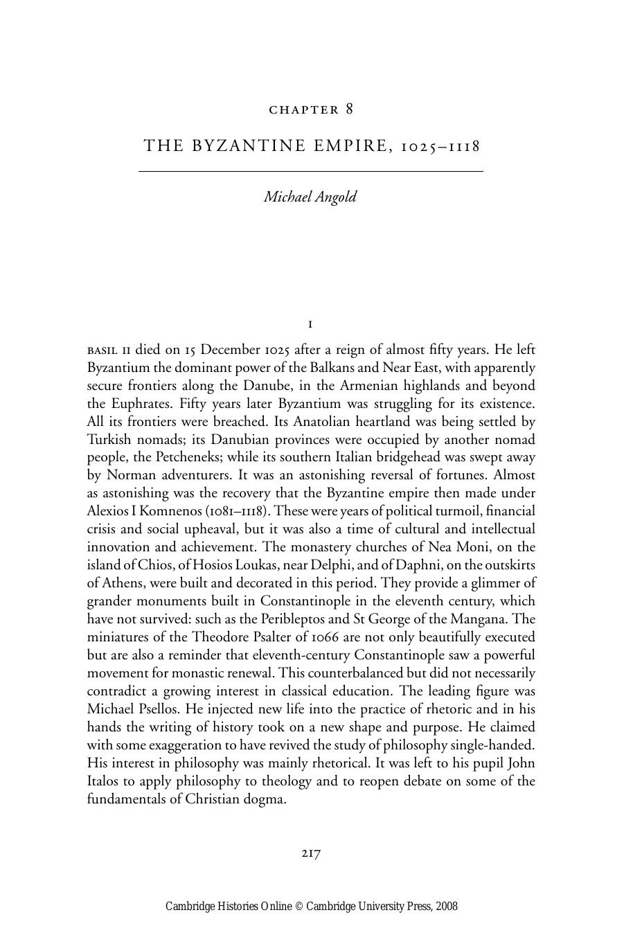 Cambridge University Press New Cambridge Medieval History Vol. 4b [1024-1198] (2008) by Unknown