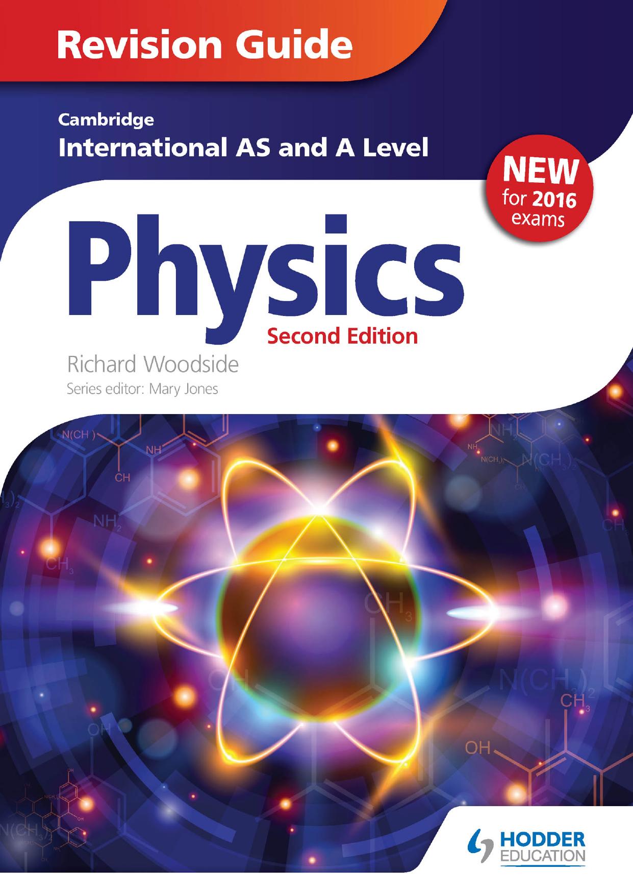 Cambridge international AS/A level physics. Revision guide by Mee Chris;Woodside Richard