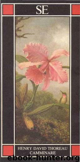 Camminare by Henry David Thoreau