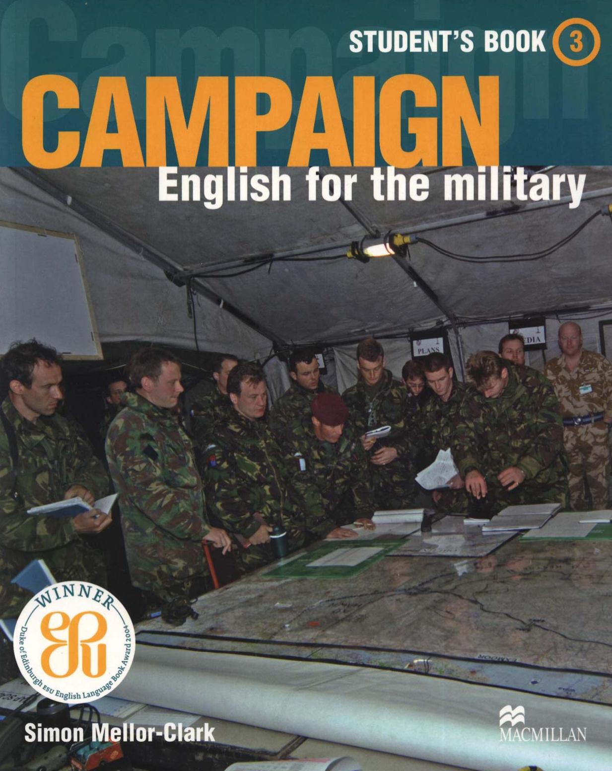 Campaign 3: English for the Military. Student's Book by Mellor-Clark Simon