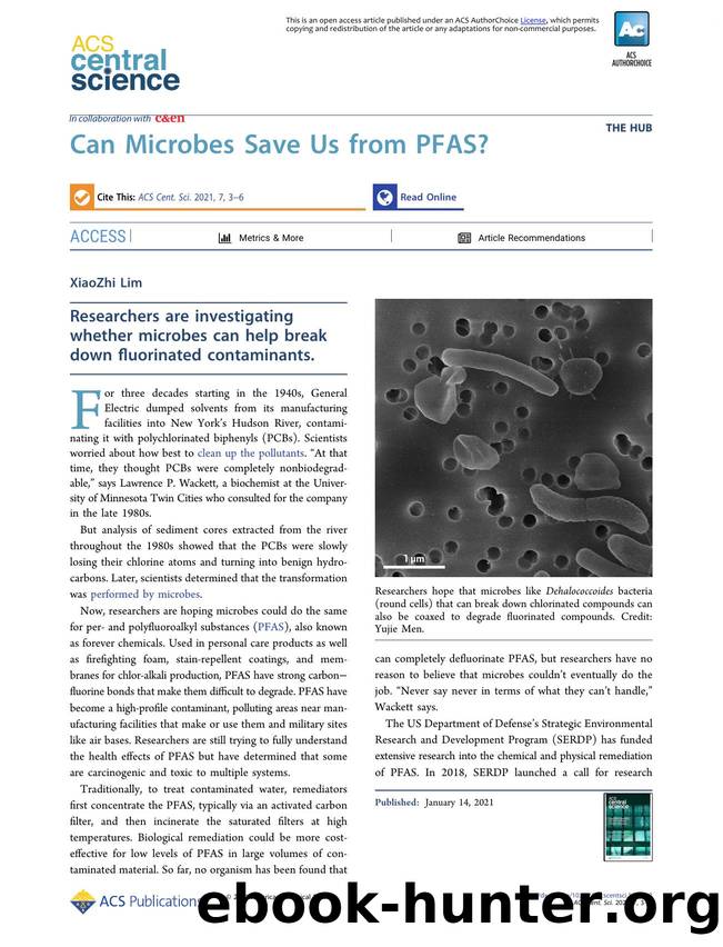 Can Microbes Save Us from PFAS? by XiaoZhi Lim
